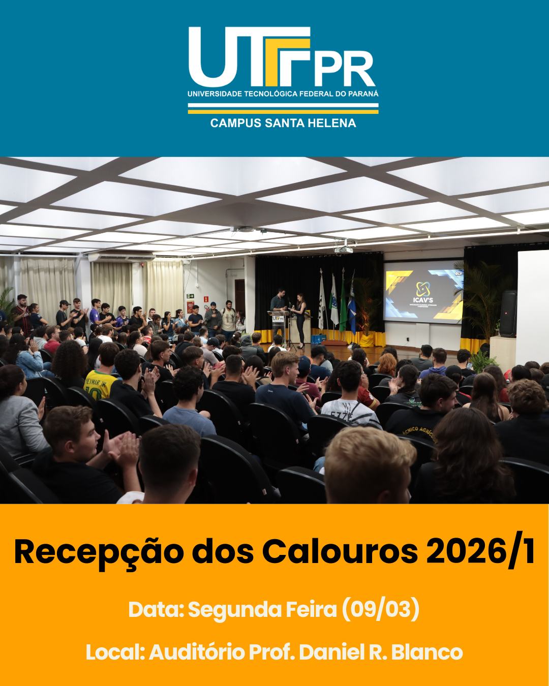 Recepção de calouros 2026.1